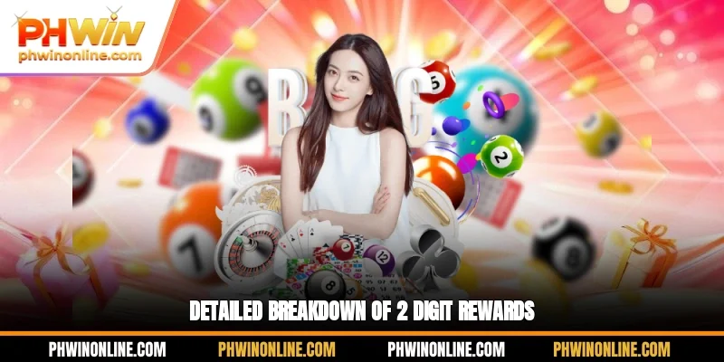 Detailed breakdown of 2 digit rewards