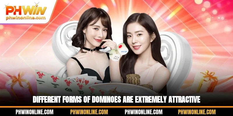 Different forms of dominoes are extremely attractive