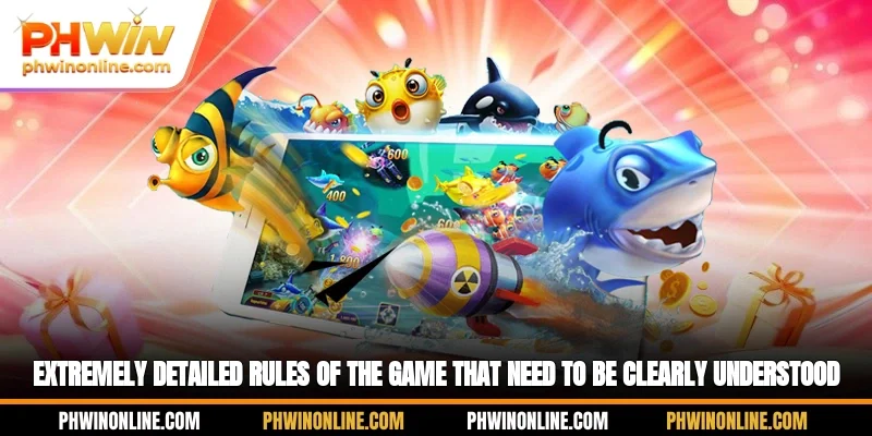 Extremely detailed rules of the game that need to be clearly understood