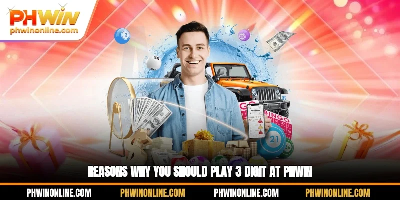 Reasons why you should play 3 digit at PHWIN